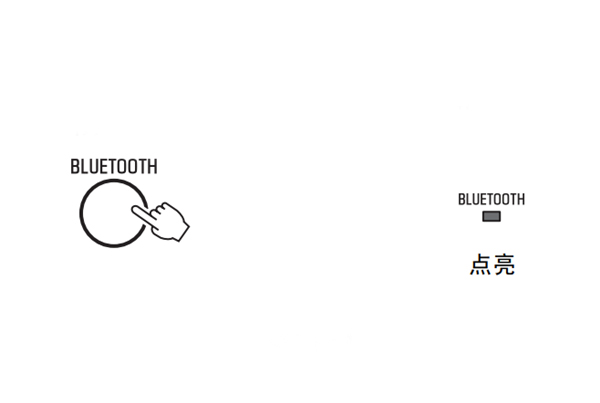 雅马哈SRT-1000回音壁音箱怎么播放蓝牙装置的音频