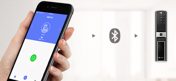 纽威尔Touch1S指纹锁怎么连接手机APP