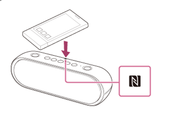 索尼SRS-XB20怎么断开NFC兼容设备的连接