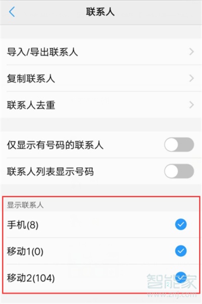 vivoz1怎么隐藏联系人