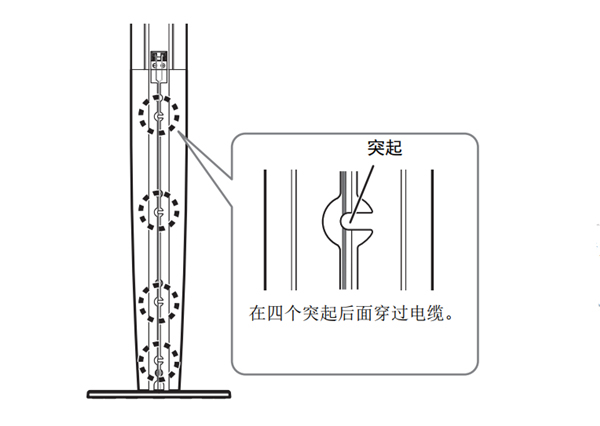 雅马哈NS-PA41家庭影院音箱怎么连接前置扬声器