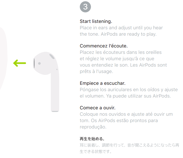 AirPods耳机快速指南中文版