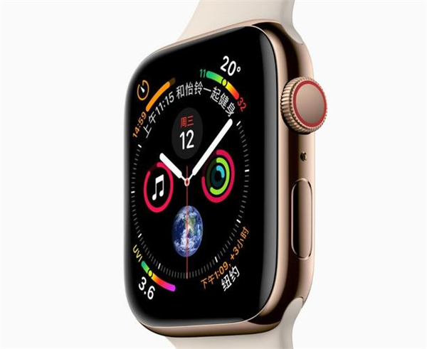 Apple Watch Series 4 耐克智能手表怎么唤醒屏幕
