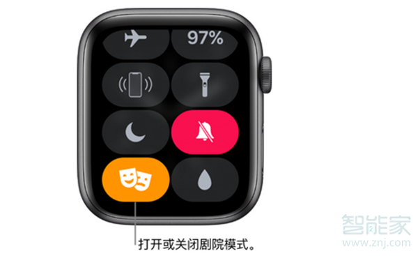 Apple Watch Series 4 耐克智能手表怎么开启剧院模式