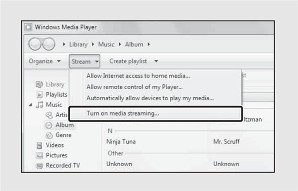 雅马哈MCR-N770蓝牙音箱怎么设定音乐文件媒体共享