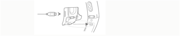 荣耀手环4怎么充电