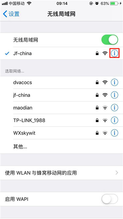 iphone怎么修改dns