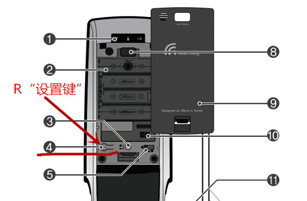 盖特曼b360指纹锁怎么登记密码