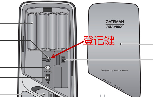 盖特曼a330指纹锁怎么登记密码
