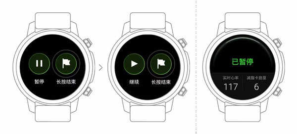 Pacewear HC怎么终止训练