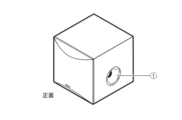 雅马哈NS-PA41家庭影院音箱使用前超低音扬声器的调整