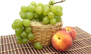 葡萄和桃子能一起吃吗 葡萄和桃子的功效与作用