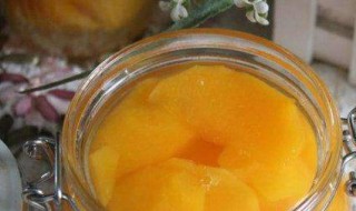 黄桃罐头的制作方法 做罐头的方法