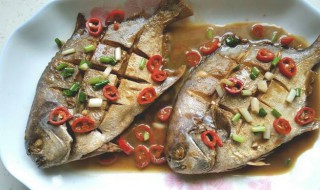 冷冻金鲳鱼怎么做好吃 家常红烧冻金鲳鱼的做法