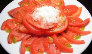 凉拌西红柿 凉拌番茄的做法