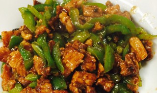 家常青椒炒肉片的做法 青椒炒肉的做法介绍