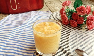 蜜桃柚子汁怎么做 蜜桃柚子汁做法