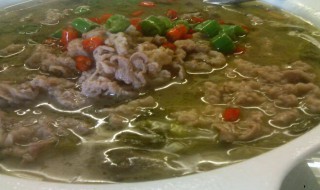 羊肉酸菜粉丝汤的做法 羊肉酸菜粉丝汤的做法简述