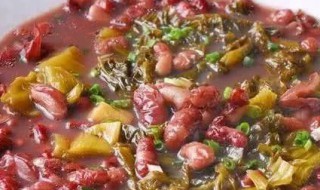 红豆酸菜汤的做法 如何做红豆酸菜汤