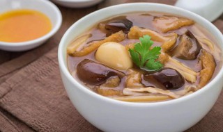 鱼鳔冬菇汤怎么做 如何做鱼鳔冬菇汤