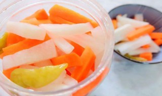 泡酸萝卜做法 泡酸萝卜做法是什么