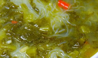 酸菜粉丝汤怎么做 做酸菜粉丝汤的步骤