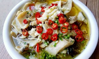 酸菜鱼怎样做法 酸菜鱼简易做法