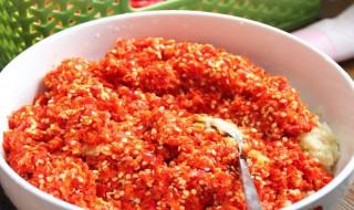小米辣椒酱的做法 小米辣椒酱的做法是什么