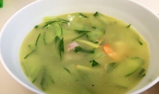 黄瓜汤怎么做好吃 好吃黄瓜汤的做法