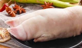 清炖猪脚的做法 清炖猪脚汤怎么做