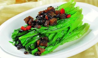 豆豉鲮鱼油麦菜的做法有哪些 在家怎么做豆豉鲮鱼油麦菜