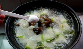 冬瓜海带汤的做法与功效 味道很清爽