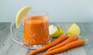 胡萝卜苹果汁的功效与作用 吃胡萝卜苹果汁的好处