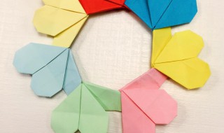 折纸桃心的方法 教你如何七步折