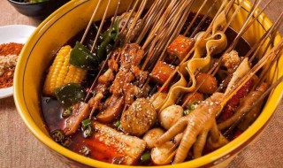 四川串串香的做法 特色传统小吃之一