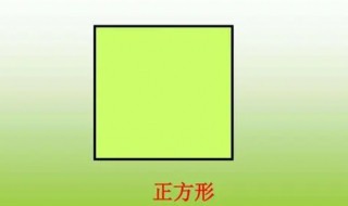 什么是正方形 正方形介绍