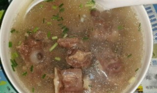 韩式清炖牛尾汤怎么做 韩式清炖牛尾汤的做法