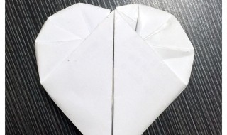 爱心纸盒折法 小技巧来啦