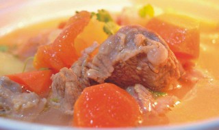 番茄牛腩汤家常做法 番茄牛腩汤怎么做好吃