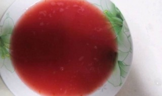 番茄汁怎么做 番茄汁有什么功效呢