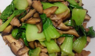 鲜菇炒油菜怎么做 鲜菇炒油菜如何做
