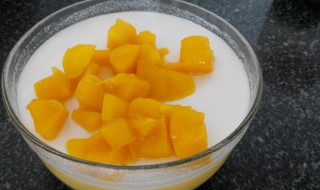 牛奶芒果布丁的简单做法 牛奶芒果布丁的简单做法介绍
