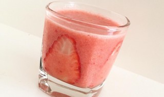 草莓豆浆的做法 和血润肤健脾益胃