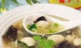 做海蛎子汤的方法 海蛎子汤的做法