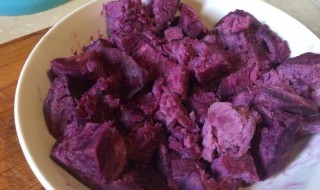 紫红薯怎么弄好吃 紫红薯的做法