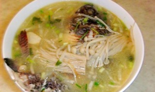 金针菇和鱼怎样做汤 如何做金针菇鱼汤