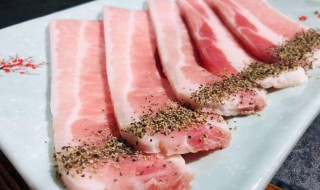 烤猪胸肉做法 怎么做烤猪胸肉