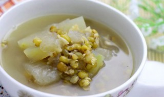 排骨冬瓜绿豆汤的功效 排骨冬瓜绿豆汤的作用
