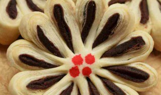 豆沙菊花酥做法图解 一道美味的糕点