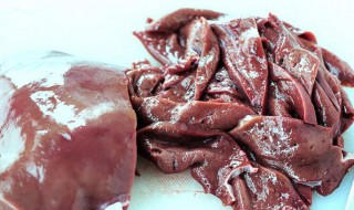 猪肝怎么切 切猪肝的方法